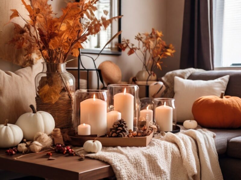 Осенний декор квартиры